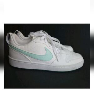Nike Court Borough Low Recraft GS[DV5456-102]Kids 7Y Casual Shoes White/Jade Ice